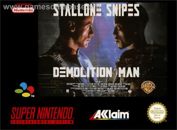 Cover Demolition Man for Super Nintendo